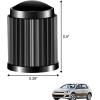 imageCKAuto 100pcs TR413 Rubber Tire Valve Stems with 50 Pcs Black Plastic Valve Stem Caps