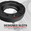 imageCKAuto 2 Pack 5x5 Hub Centric Wheel Spacers 125quot 5x127mm Wheel Spacers 715mm Center Bore with 12quot Studs125 Thick  4 pack