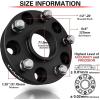 imageCKAuto 2 Pack 5x5 Hub Centric Wheel Spacers 125quot 5x127mm Wheel Spacers 715mm Center Bore with 12quot Studs125 Thick  4 pack