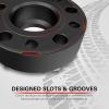 imageCKAuto 2 Pack 5x5 Hub Centric Wheel Spacers 125quot 5x127mm Wheel Spacers 715mm Center Bore with 12quot Studs150 Thick  2 pack