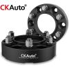 imageCKAuto 4 Pack 6x55 Hub Centric Wheel Spacers 125quot 6x1397mm Wheel Spacers 1061mm Center Bore with M12x15 Studs15 Thick  2 pack