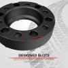 imageCKAuto 4 Pack 6x55 Hub Centric Wheel Spacers 125quot 6x1397mm Wheel Spacers 1061mm Center Bore with M12x15 Studs150 Thick  4 pack