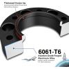imageCKAuto 4 Pack 6x55 Hub Centric Wheel Spacers 125quot 6x1397mm Wheel Spacers 1061mm Center Bore with M12x15 Studs150 Thick  4 pack