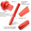 imageCKAuto NonMarring Super Grip Plastic Chisel Scraper Wheel Weight RemoverRed