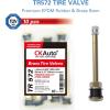 imageCKAuto TR618A Tubeless Tire Valve Stems 1875 Metal Valve Stems Climpin Brass Tire Valve Stem with Valve Stem Core for Rim 625quot 4 PackTR572