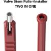 imageCKAuto Valve Stem PullerInstaller with Rubber Boot2 in 1