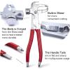 imageCKAuto Wheel Balancing Weight Plier Hammer Tool Wheel Weights Clip On