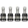 imageCKAuto 4 Pieces TR416 Metal Valve Stems Outer Mount Fits 453quot ampamp 625quot Rim Holes Long 1 12quot Silver4pcs