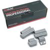 imageCKAuto MCSeries Coated 025oz 05oz 075oz 10oz Lead Clip on Wheel Weight Assortments 25Pcs Style Total 100PcsBox