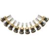 imageCKAuto TR618A Tubeless Tire Valve Stems 1875 Metal Valve Stems Climpin Brass Tire Valve Stem with Valve Stem Core for Rim 625quot 4 PackTR501