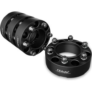 imageCKAuto 4 Pack 6x55 Hub Centric Wheel Spacers 125quot 6x1397mm Wheel Spacers 1061mm Center Bore with M12x15 Studs200 Thick  4 pack