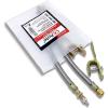 imageCKAuto 4 pcs 12quot300mm Metal Valve Stem Extenders Universal Valve Stem Extensions Made of EPDM Rubber fit for Heavy Vehicles Silver2 Pack 12 300 mm