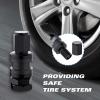imageCKAuto 5 Pcs VS33TR33E Tubeless Metal Clampin Valve Stems Black Finish