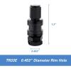 imageCKAuto 5 Pcs VS33TR33E Tubeless Metal Clampin Valve Stems Black Finish