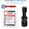 imageCKAuto 5 Pcs VS43TR43E Tubeless Metal Clampin Valve Stems Black Finish