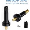 imageCKAuto TPMS 20008 Rubber Snapin Tire Valve Stem 5 pcsBag