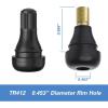 imageCKAuto TR413 Rubber Snapin Tire Valve Stem 100pcsbagTR412