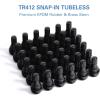 imageCKAuto TR413 Rubber Snapin Tire Valve Stem 100pcsbagTR41250pcs