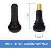 imageCKAuto TR413 Rubber Snapin Tire Valve Stem 100pcsbagTR413