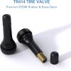 imageCKAuto TR413 Rubber Snapin Tire Valve Stem 100pcsbagTR414