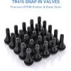 imageCKAuto TR413 Rubber Snapin Tire Valve Stem 100pcsbagTR415