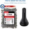 imageCKAuto TR413 Rubber Snapin Tire Valve Stem 100pcsbagTR415