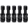 imageCKAuto 5 Pcs VS43TR43E Tubeless Metal Clampin Valve Stems Black Finish