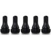 imageCKAuto TR412 Rubber Snapin Short Black Tire Valve Stem for Tubeless 0453 Inch 115mm Rim Holes on Standard Vehicle Tires 5pcsBagTR412