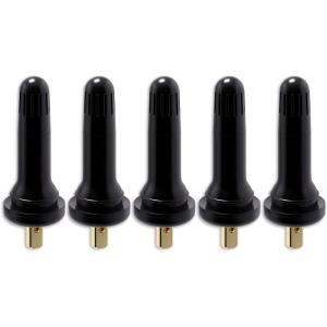 imageCKAuto TPMS 20008 Rubber Snapin Tire Valve Stem 5 pcsBag