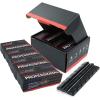 imageCKAuto 12oz 05oz Ultra Slim Low Profile Grey Adhesive Stick On Wheel Weights 12 oz 075 lbBox OEM Quality 24pcsBlack