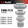 imageCKAuto 20oz P200 Lead Clip on Wheel Weights Uncoated 25PcsBox025oz1oz