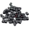 imageCKAuto 50 Pack Tire Valve Caps Plastic Valve Stem Caps with O Rubber Seal Universal Stem Covers for Cars SUVs Bike and Bicycle Trucks Motorcycles Airtight Seal Dust Proof Black 5 Dollar Item