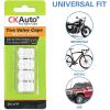 imageCKAuto American Flag Valve Stem Caps Aluminum USA Tire Valve Caps Universal Dust Proof Stem Covers for Cars Trucks Bikes Motorcycles Bicycles Corrosion Resistant 4 PackRedSilverN2