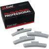 imageCKAuto MC Style Zinc Coated 025oz 05oz 075oz 10oz Clip on Wheel Weights Assortments 25PcsStyle Total 100PcsBoxold gray