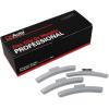 imageCKAuto MC Style Zinc Coated 025oz 05oz 075oz 10oz Clip on Wheel Weights Assortments 25PcsStyle Total 100PcsBoxold gray