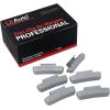 imageCKAuto MC Style Zinc Coated 025oz 05oz 075oz 10oz Clip on Wheel Weights Assortments 25PcsStyle Total 100PcsBoxold gray