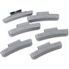 imageCKAuto MC Style Zinc Coated 025oz 05oz 075oz 10oz Clip on Wheel Weights Assortments 25PcsStyle Total 100PcsBoxold gray