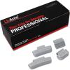 imageCKAuto MC Style Zinc Coated 025oz 05oz 075oz 10oz Clip on Wheel Weights Assortments 25PcsStyle Total 100PcsBoxold gray