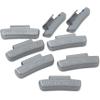 imageCKAuto MC Style Zinc Coated 025oz 05oz 075oz 10oz Clip on Wheel Weights Assortments 25PcsStyle Total 100PcsBoxold gray