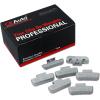 imageCKAuto MC Style Zinc Coated 025oz 05oz 075oz 10oz Clip on Wheel Weights Assortments 25PcsStyle Total 100PcsBoxold gray