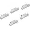 imageCKAuto MC Style Zinc Coated 025oz 05oz 075oz 10oz Clip on Wheel Weights Assortments 25PcsStyle Total 100PcsBoxupgraded gray