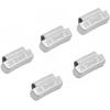 imageCKAuto MC Style Zinc Coated 025oz 05oz 075oz 10oz Clip on Wheel Weights Assortments 25PcsStyle Total 100PcsBoxupgraded gray