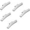 imageCKAuto MC Style Zinc Coated 025oz 05oz 075oz 10oz Clip on Wheel Weights Assortments 25PcsStyle Total 100PcsBoxupgraded gray