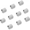 imageCKAuto MC Style Zinc Coated 025oz 05oz 075oz 10oz Clip on Wheel Weights Assortments 25PcsStyle Total 100PcsBoxupgraded gray