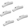 imageCKAuto MC Style Zinc Coated 025oz 05oz 075oz 10oz Clip on Wheel Weights Assortments 25PcsStyle Total 100PcsBoxupgraded gray