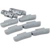 imageCKAuto P Series Zinc Clip on Wheel Weights 15oz 32oz Coated 25PcsBox Fit for Steel Wheelold gray
