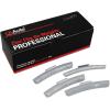 imageCKAuto P Series Zinc Clip on Wheel Weights 15oz 32oz Coated 25PcsBox Fit for Steel Wheelold gray