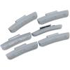imageCKAuto P Series Zinc Clip on Wheel Weights 15oz 32oz Coated 25PcsBox Fit for Steel Wheelold gray