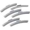 imageCKAuto P Series Zinc Clip on Wheel Weights 15oz 32oz Coated 25PcsBox Fit for Steel Wheelold gray