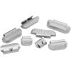 imageCKAuto P Series Zinc Clip on Wheel Weights 15oz 32oz Coated 25PcsBox Fit for Steel Wheelupgraded gray